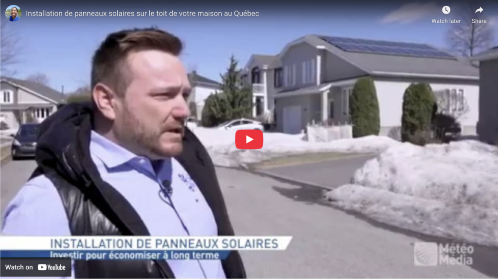 Solar Panel Installation - reportage | Quebec Solar