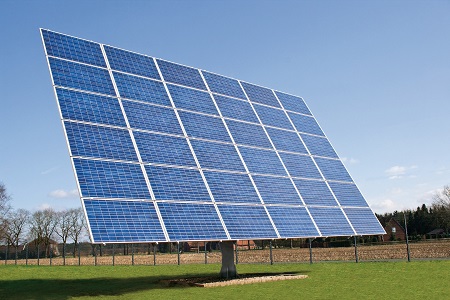 Solar dual tracker. Agricultural Solar Solutions Quebec small